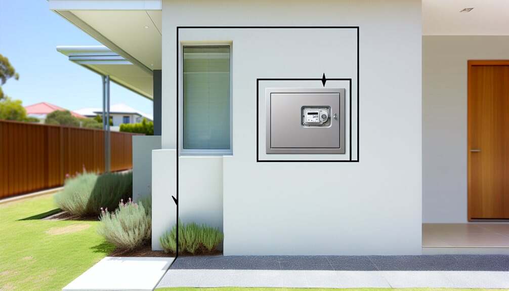 electrical meter box installation standards