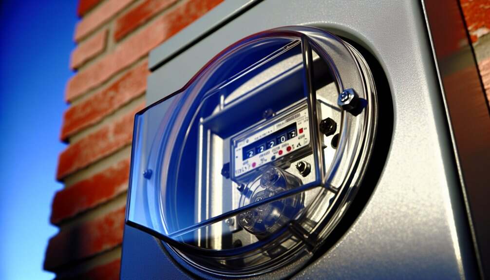 Exterior Electrical Meter Box