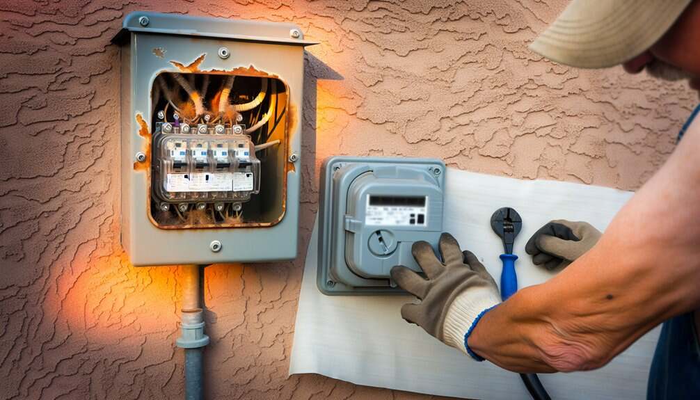 Electrical Meter Box Replacement