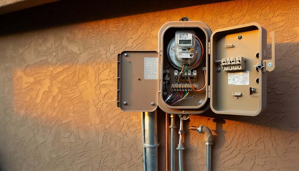 electrical meter box costs